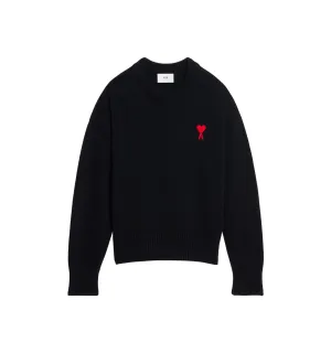Ami De Coeur Virgin Wool Jumper (Black)
