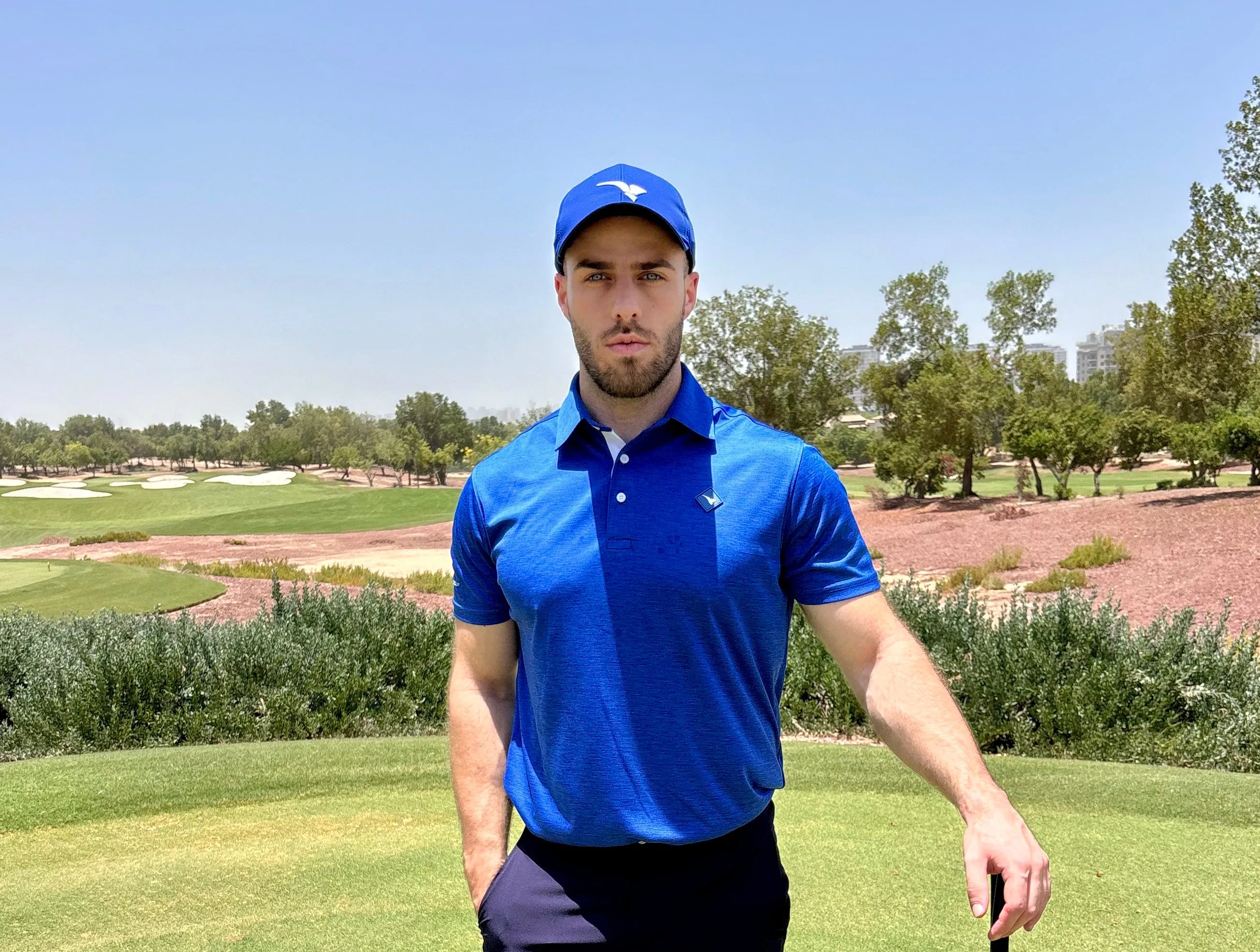 Antiguo Ocean Men’s Golf Polo