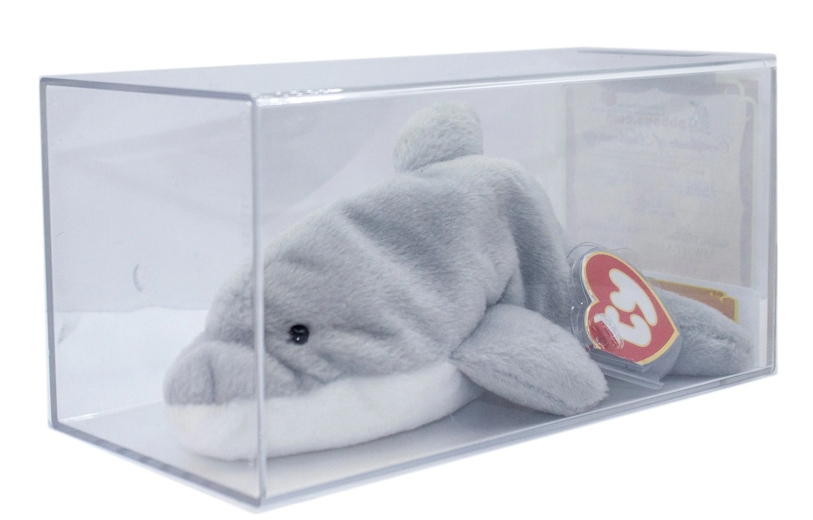 Authenticated Beanie Baby: 3rd Generation Flash the Dolphin - 1st Gen Tush Tag