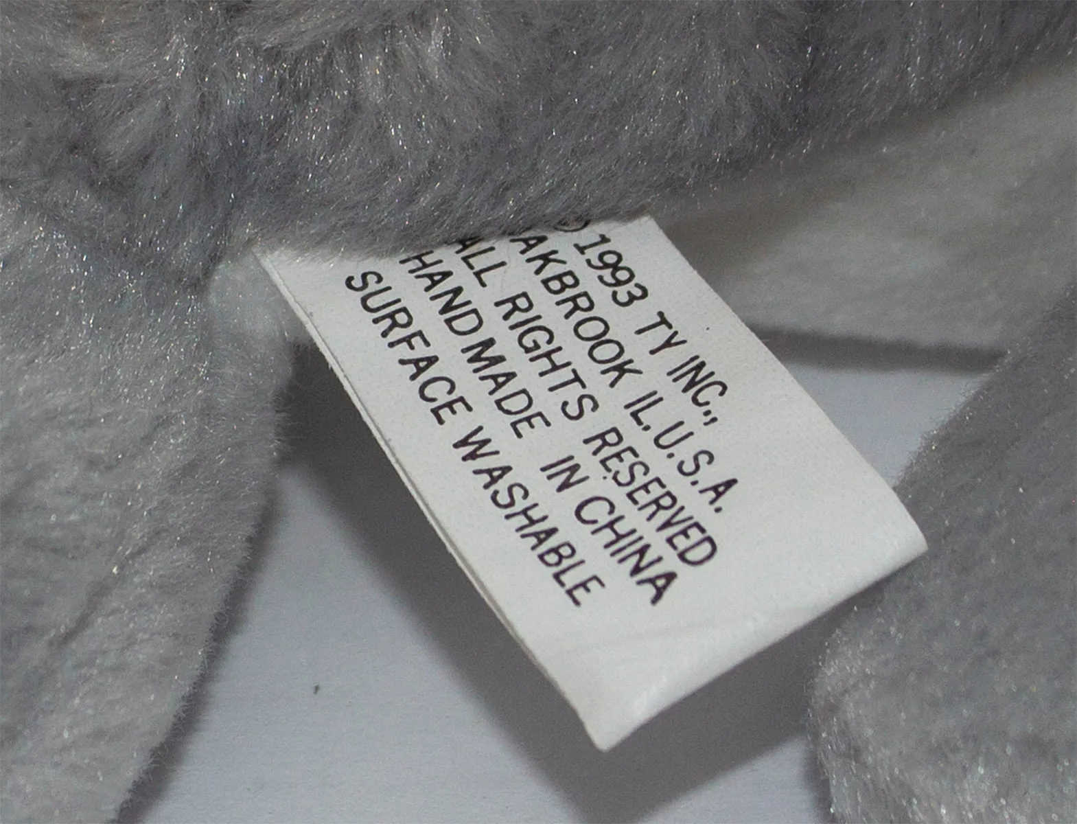 Authenticated Beanie Baby: 3rd Generation Flash the Dolphin - 1st Gen Tush Tag
