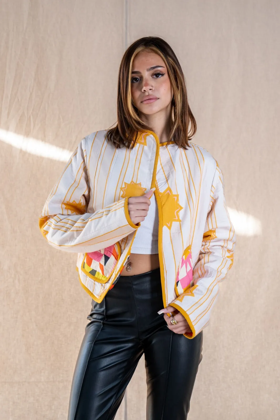 Bold Fusion Double-Faced Jacket