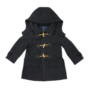 Boys Classic Overcoat - Charcoal