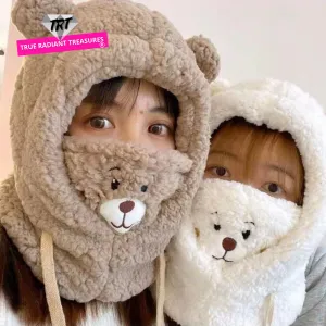 Cartoon Bear Winter Beanies