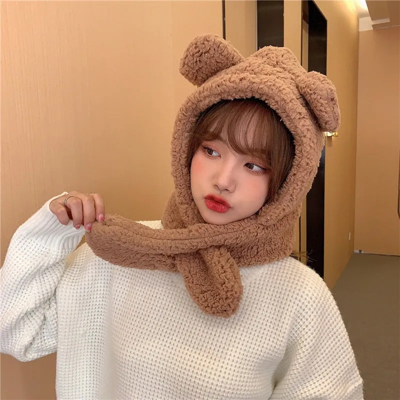 Cartoon Bear Winter Beanies