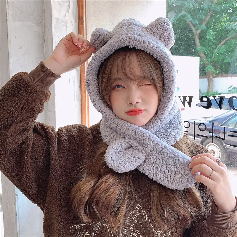 Cartoon Bear Winter Beanies