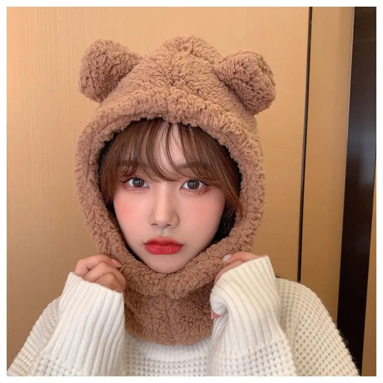 Cartoon Bear Winter Beanies