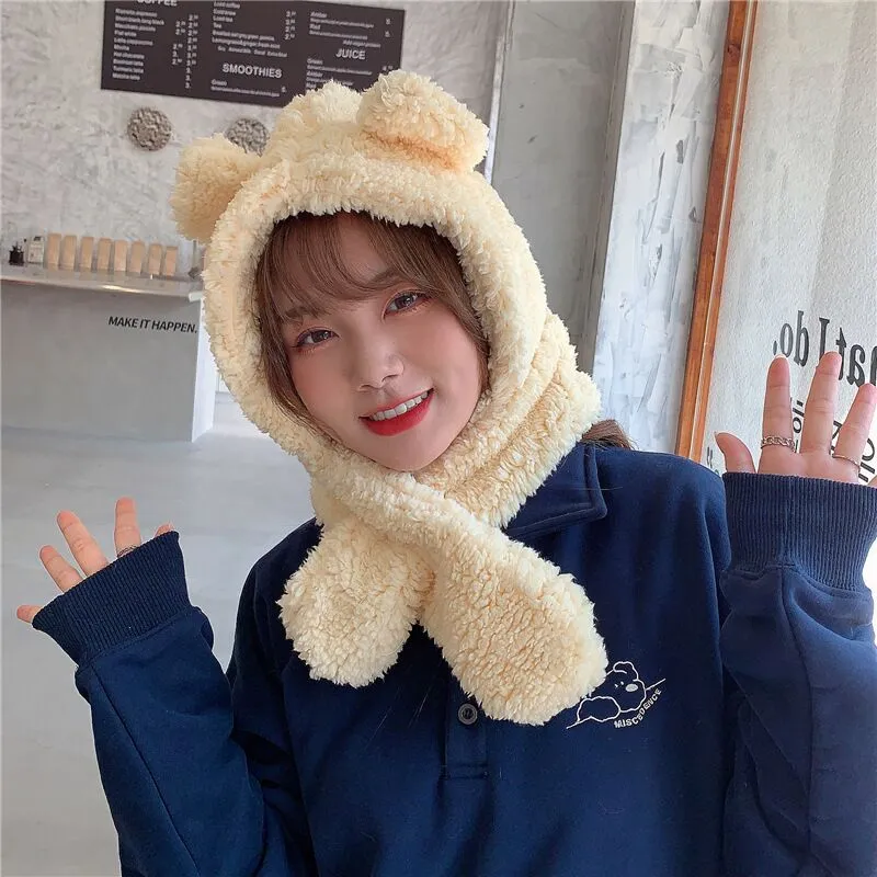 Cartoon Bear Winter Beanies
