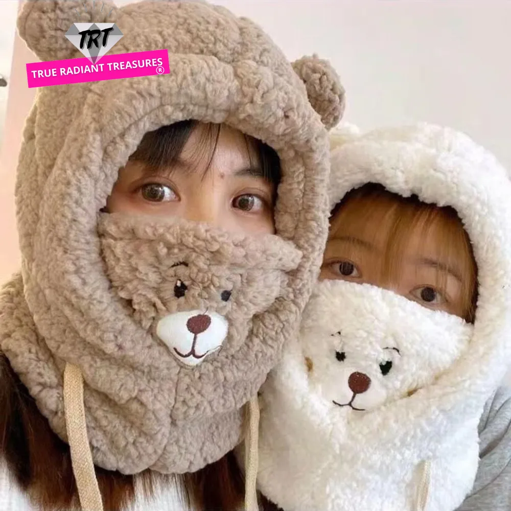 Cartoon Bear Winter Beanies