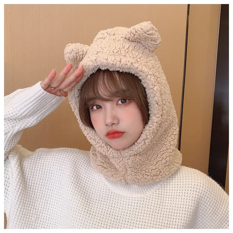 Cartoon Bear Winter Beanies