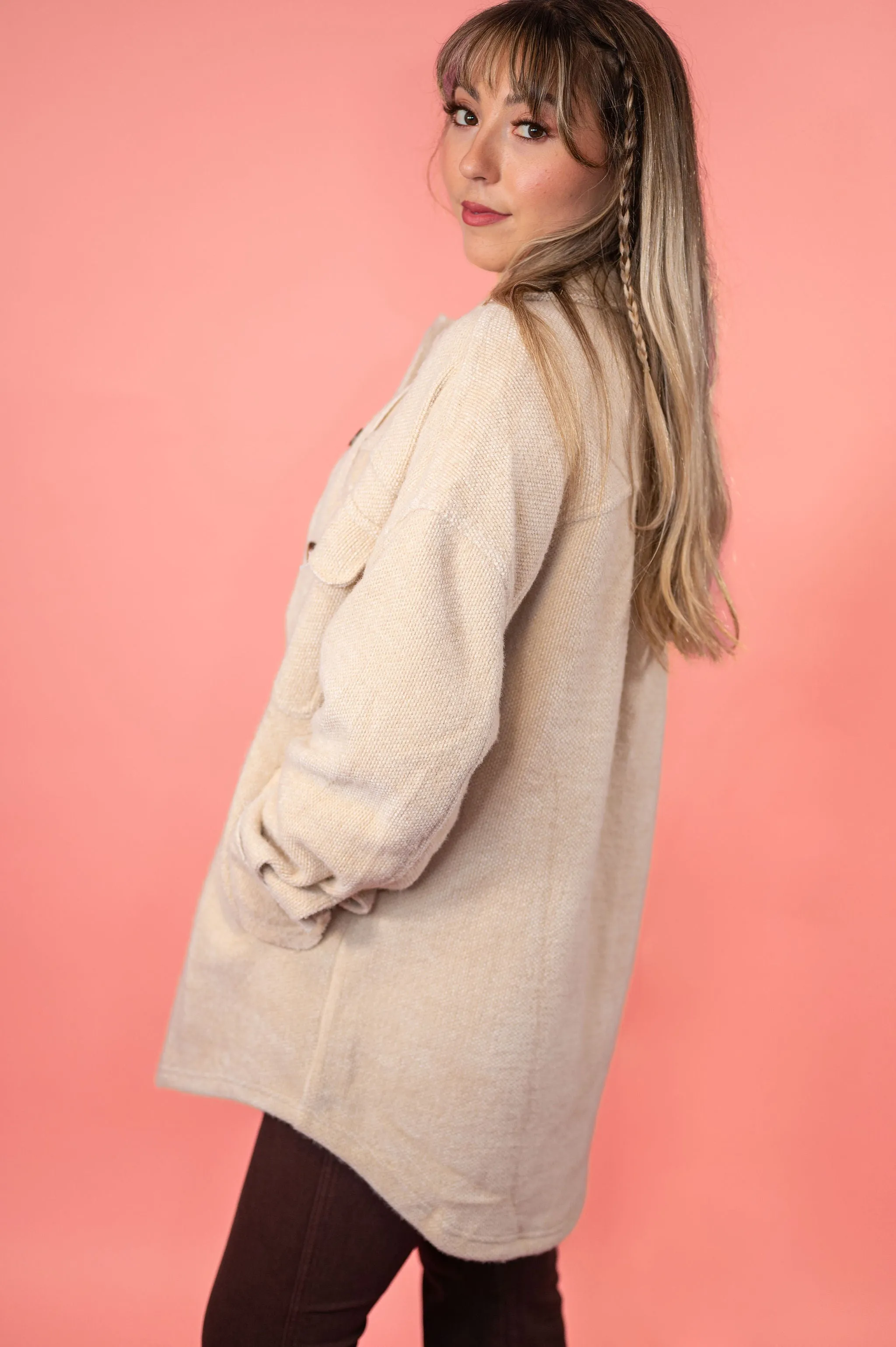 Chilly Nights Thick Shacket : 3 Colors