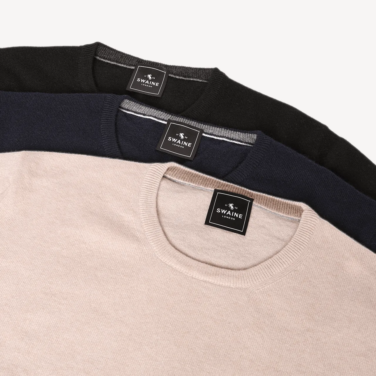 Crew Neck Jumper - Navy