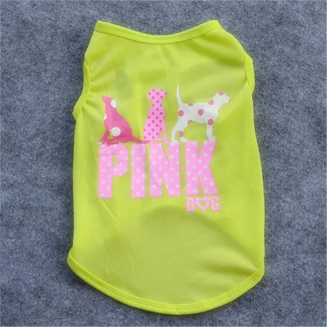 Cute Printed Summer tshirt Dog Clothes