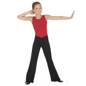Eurotard Child Cotton Low Rise "V" Front Jazz Pants