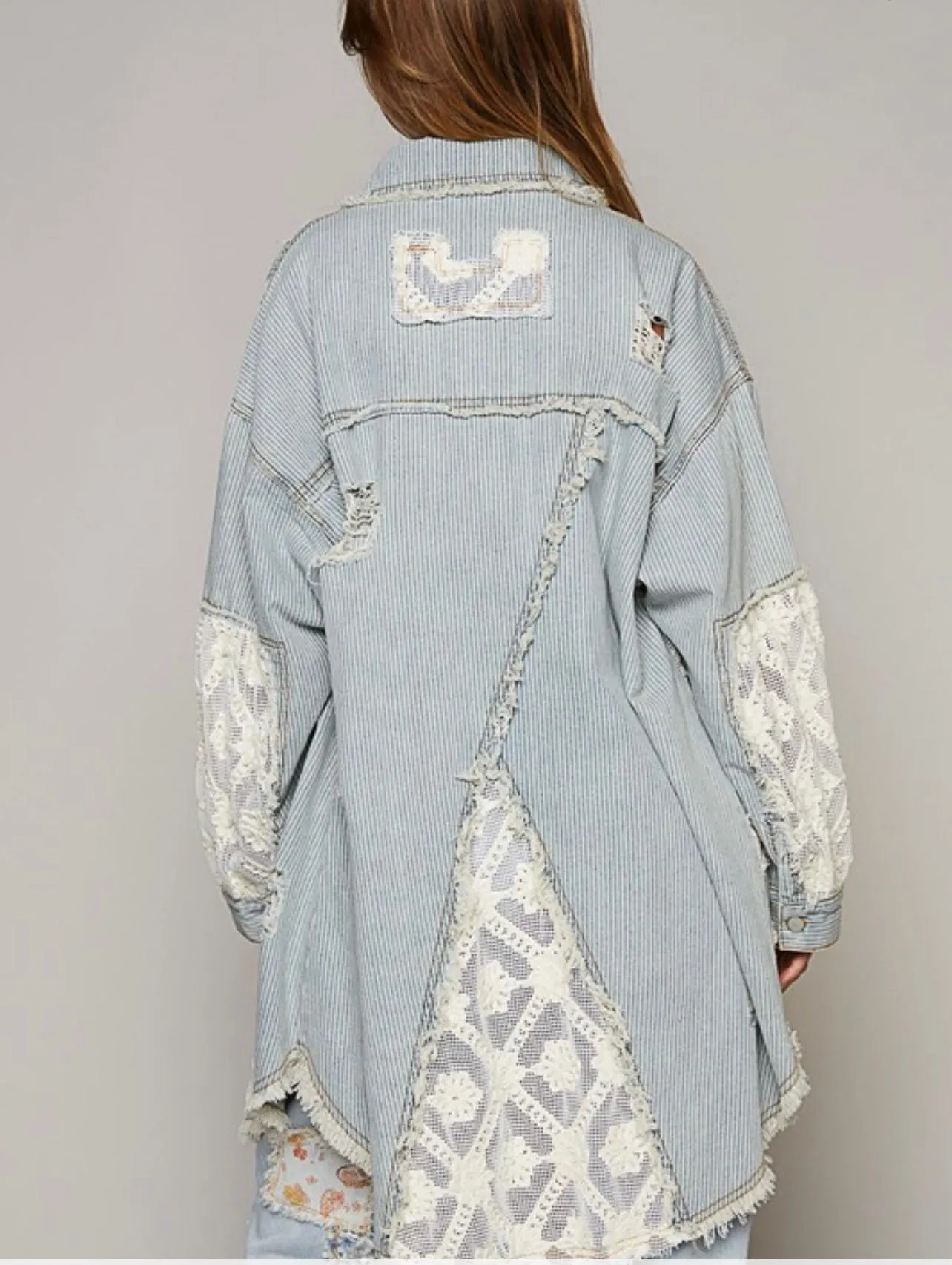 Feeling Inspired Denim Shacket