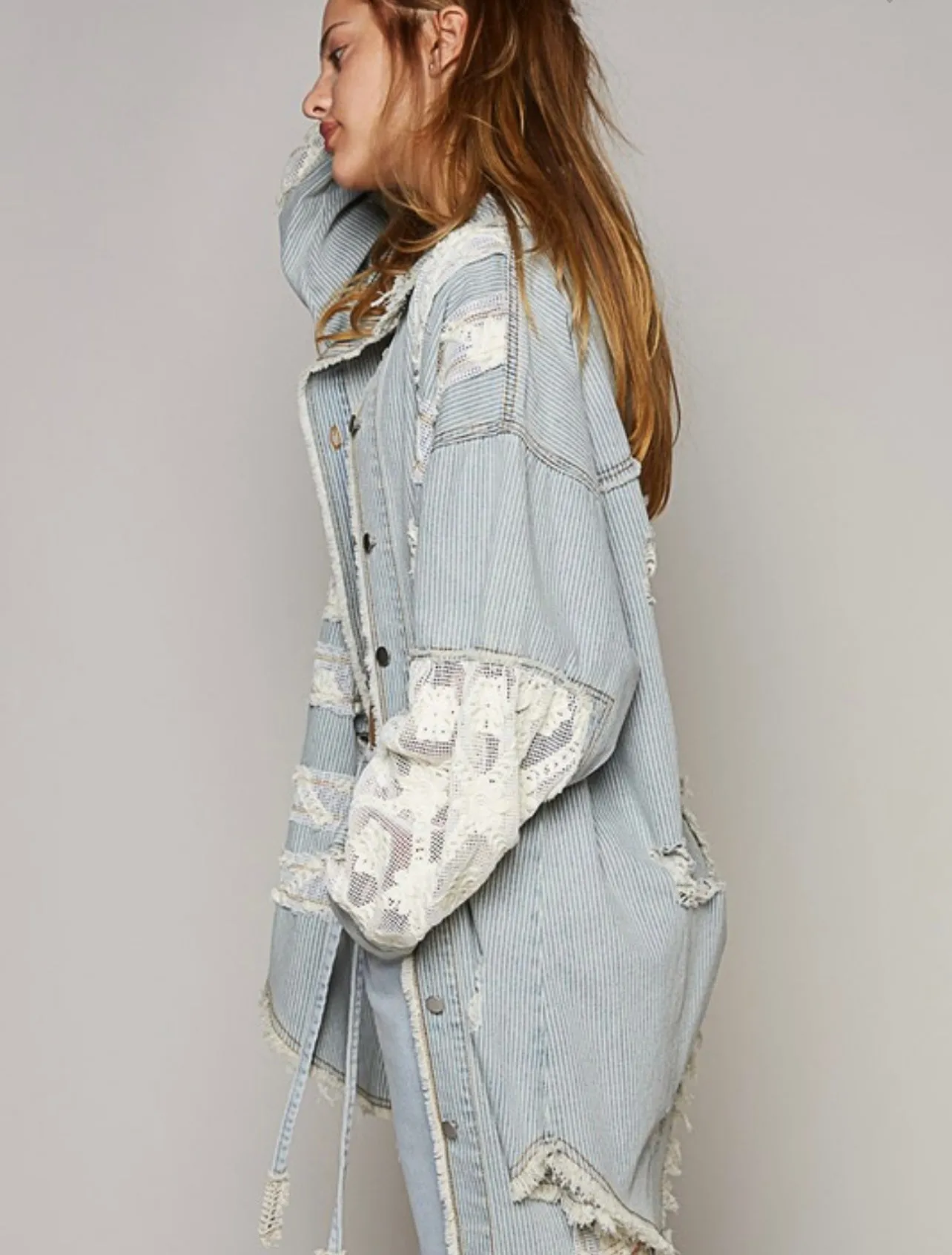 Feeling Inspired Denim Shacket