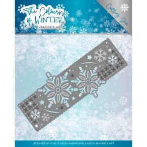 Find It Trading Jeanine's Art Die - Winter Border, The Colours Of Winter*