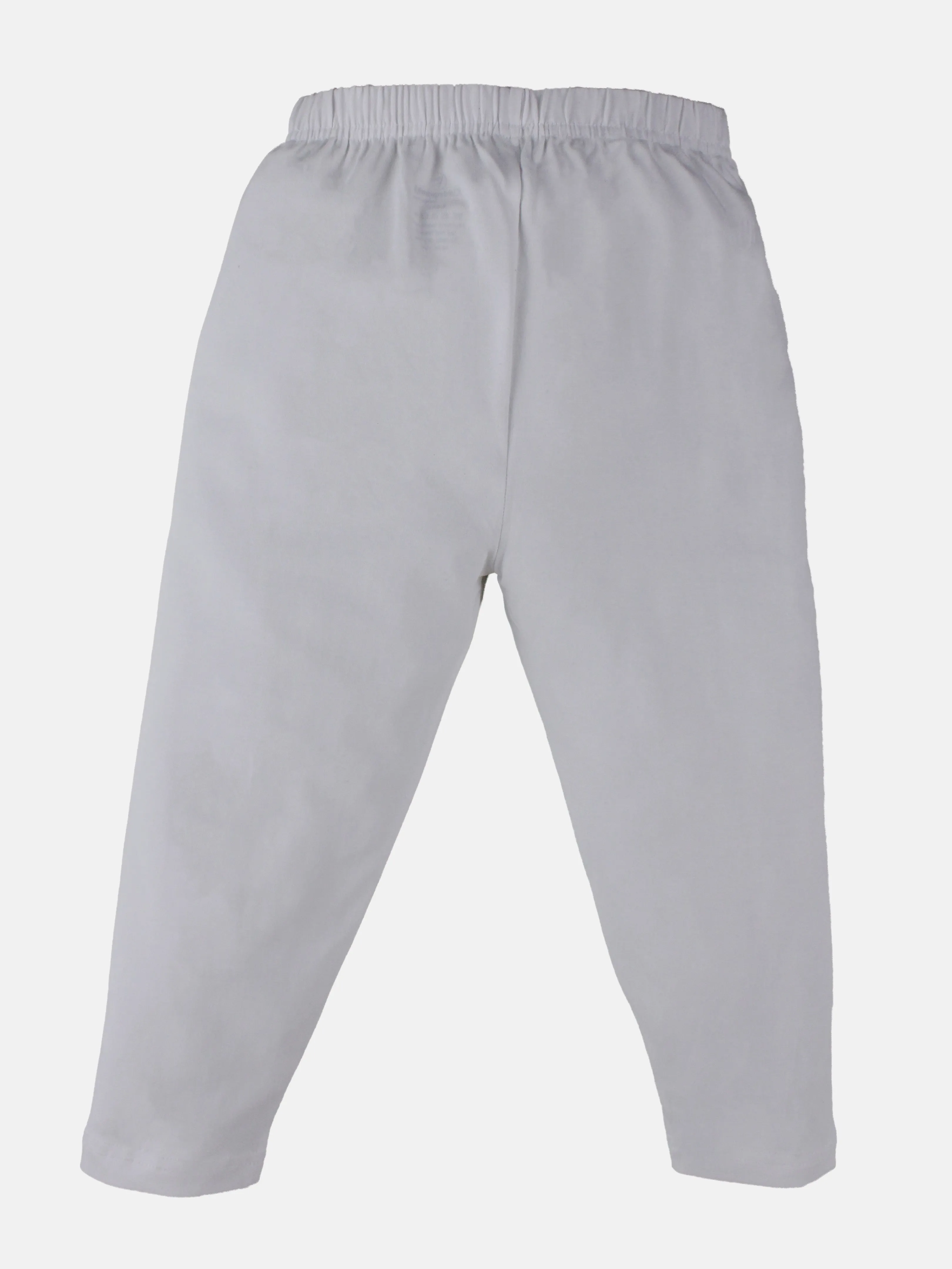 Girls Pack of 3 Solid Capri Leggings