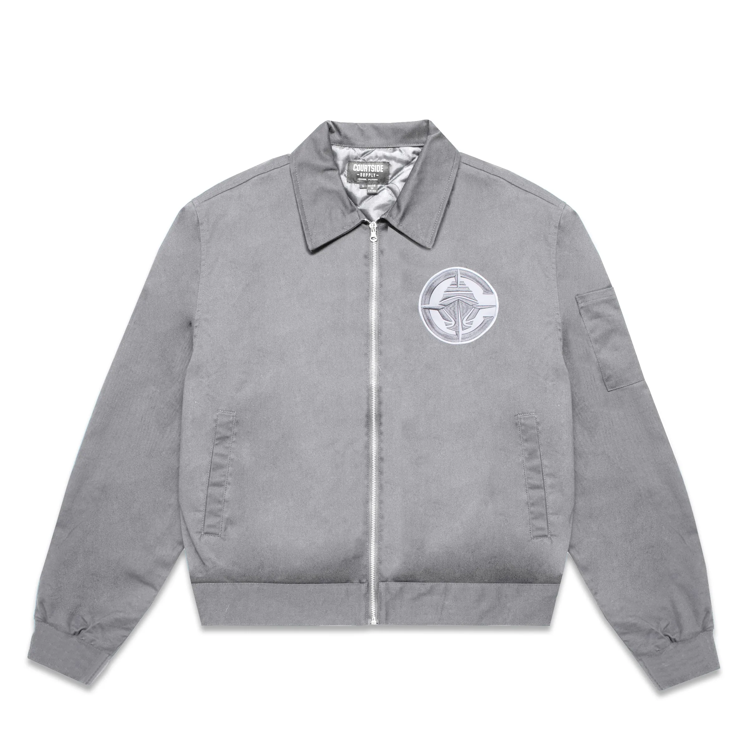 Gray LA Clippers Workwear Jacket