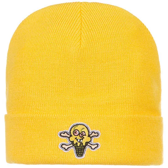 Ice Cream "Bones" Aspen Gold Knit Beanie (421-8803)
