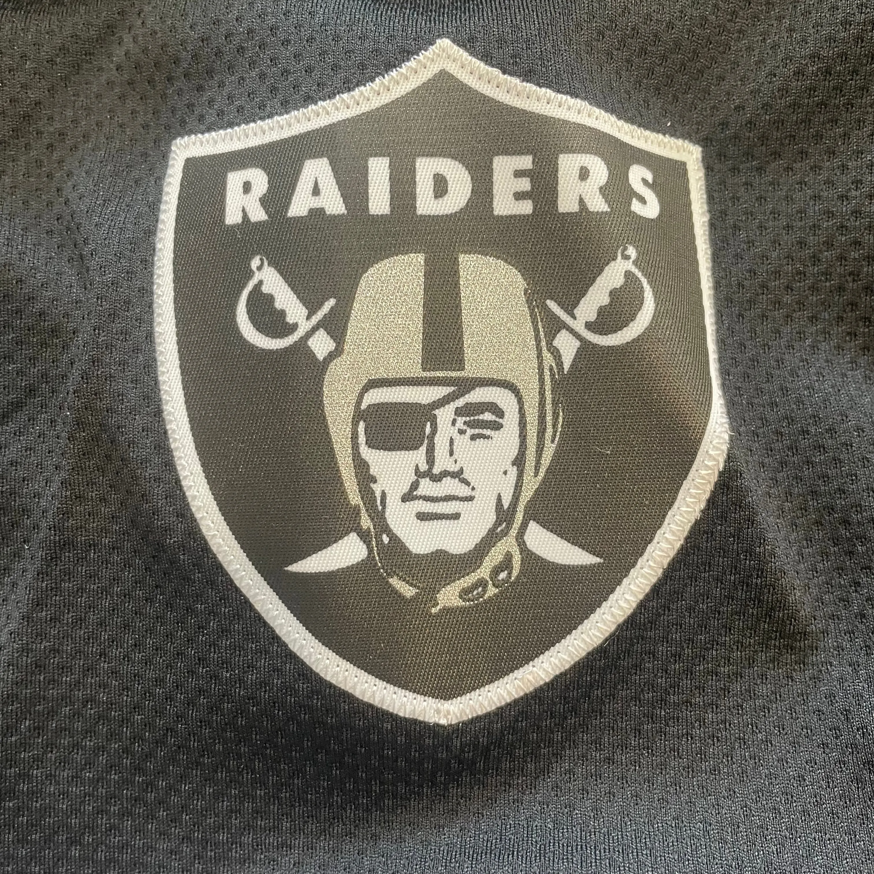 Las Vegas Raiders Youth Fashion Baseball Style Button Up Jersey