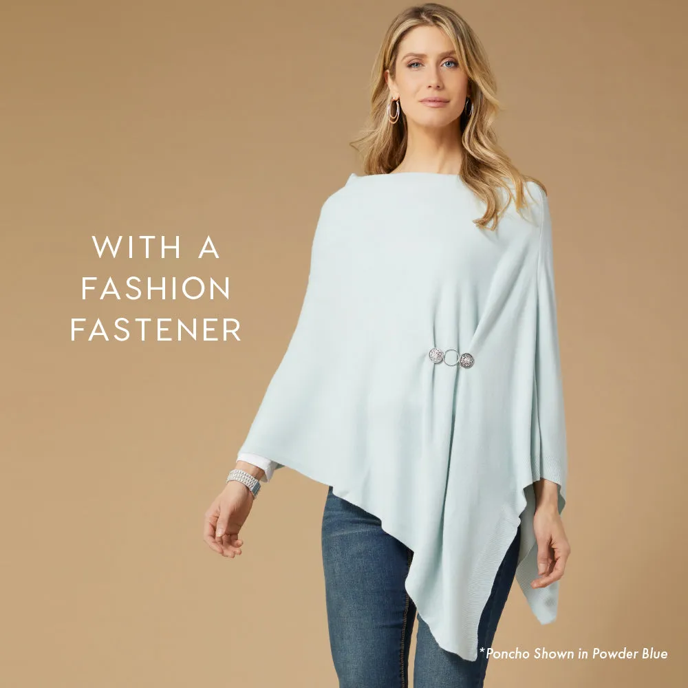 Lightweight Poncho - Aqua