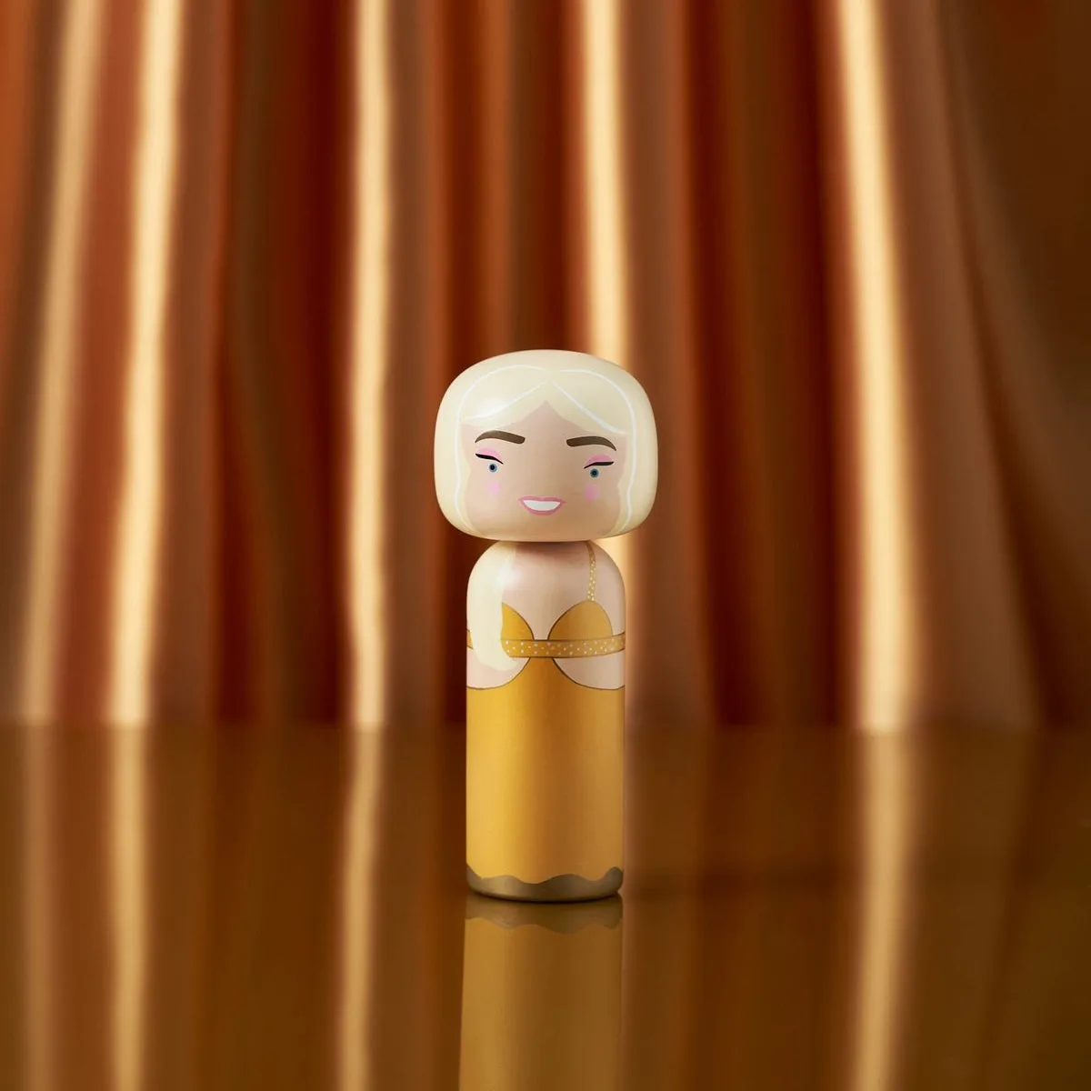 Lucie Kaas Kokeshi Doll - Claudia Schiffer