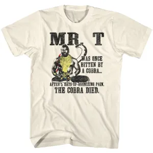 Mr. T Cobra Died Men's T-Shirt