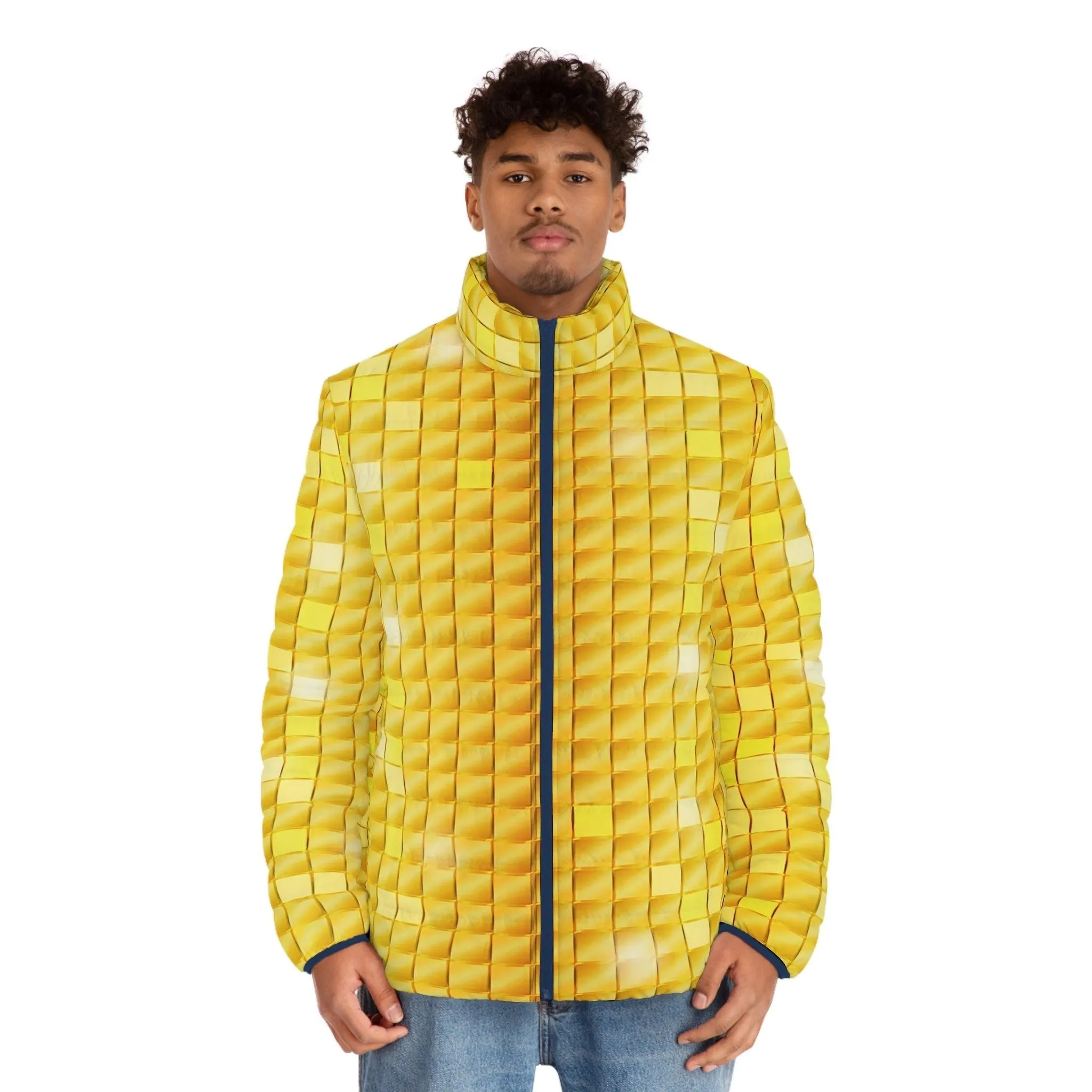 New Gold Price Men's Puffer Jacket