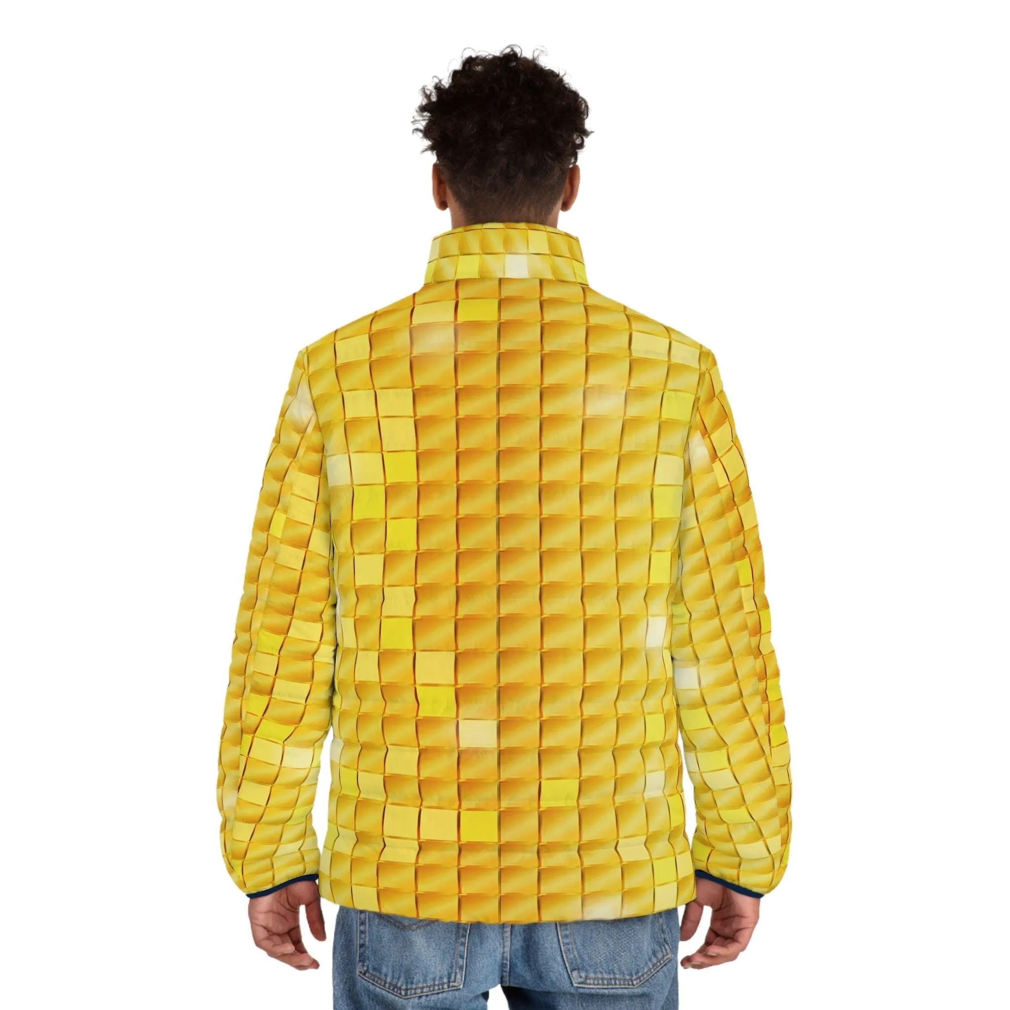 New Gold Price Men's Puffer Jacket