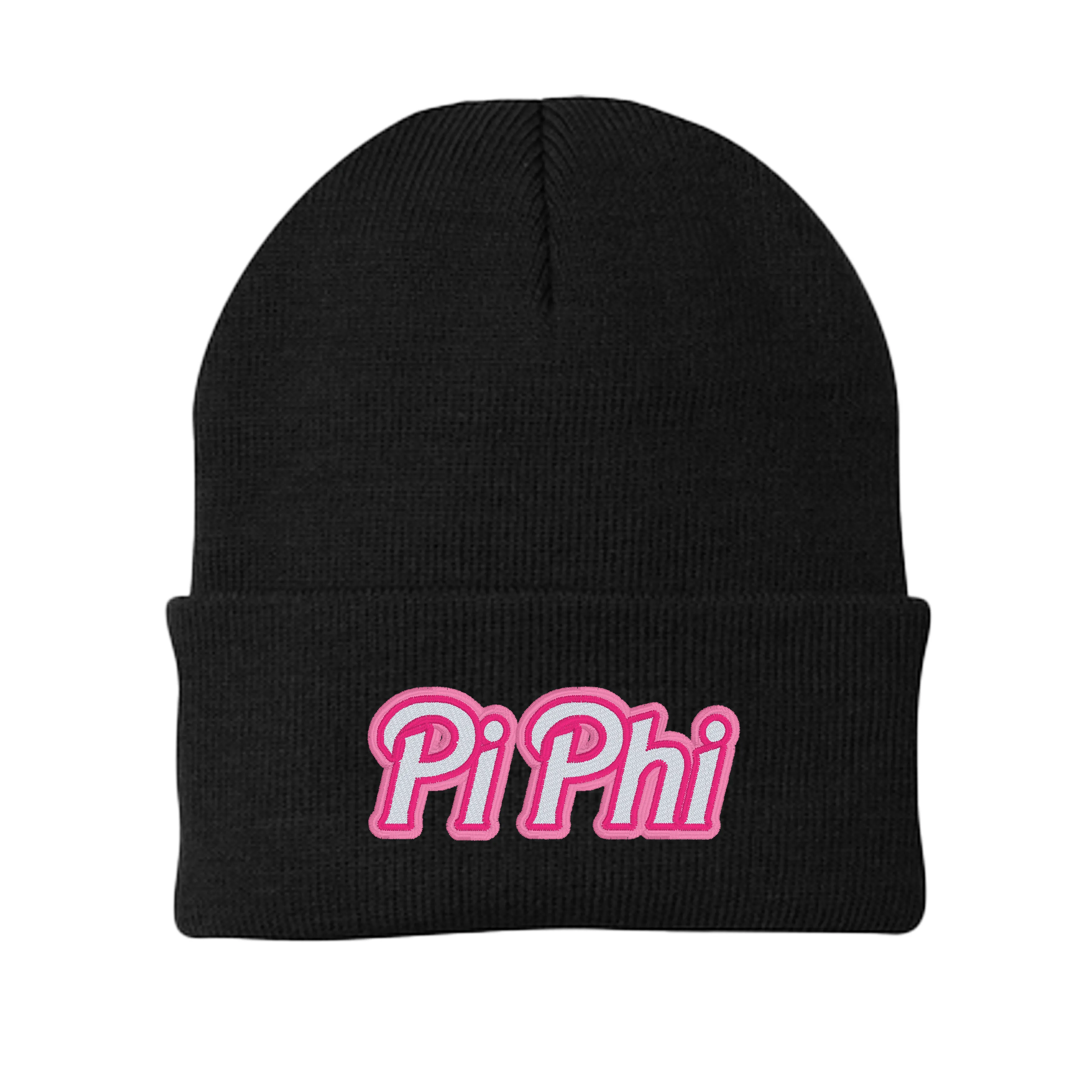 Pi Beta Phi Embroidered Beanie - Pi Phi Dream House