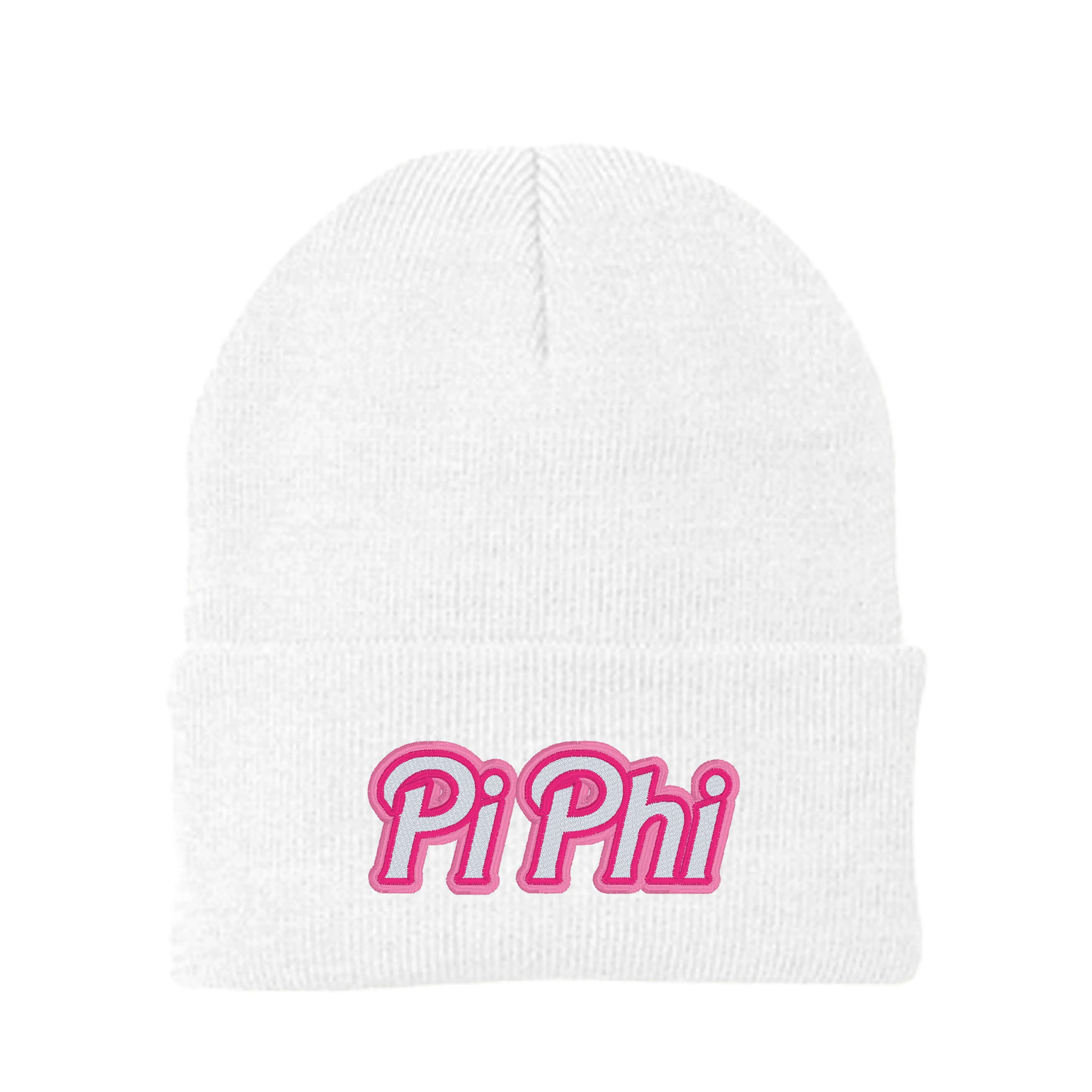 Pi Beta Phi Embroidered Beanie - Pi Phi Dream House