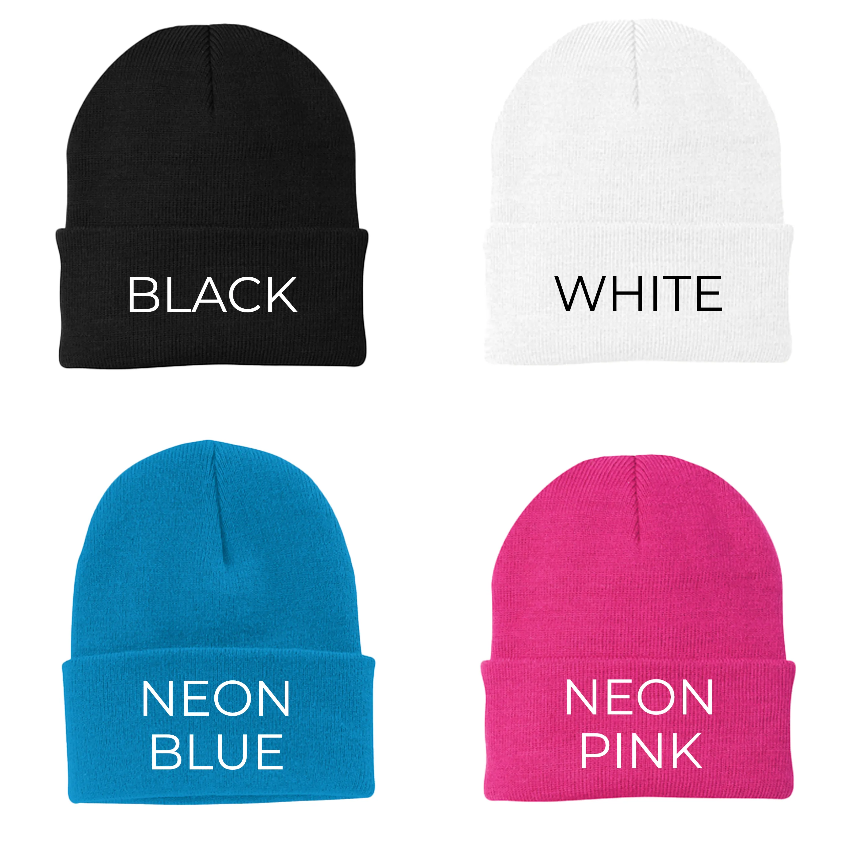Pi Beta Phi Embroidered Beanie - Pi Phi Dream House