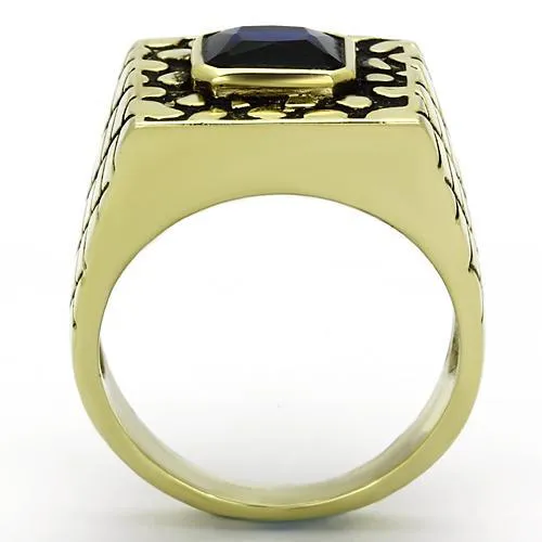 Steel Ring Synthetic Montana TK763 for Men Style Plating