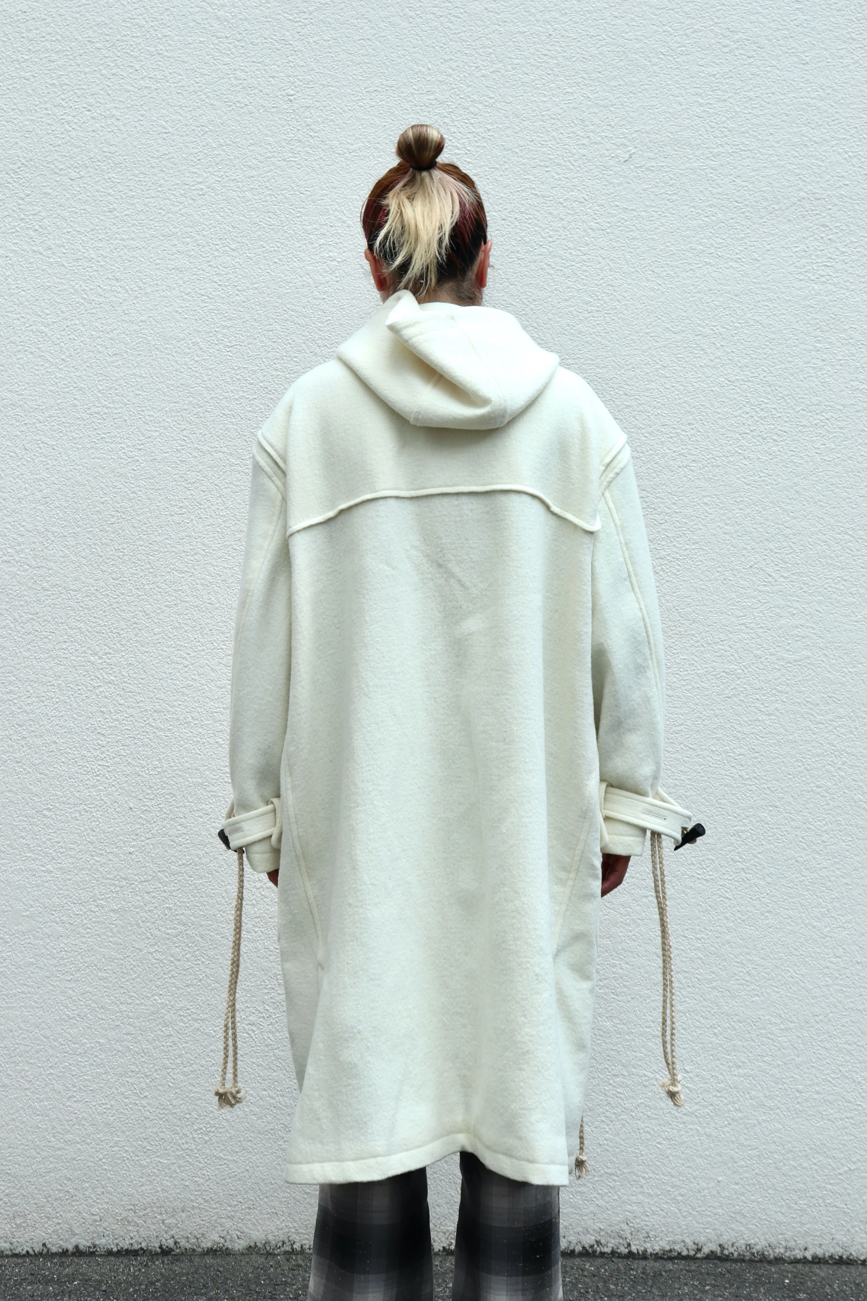 SUGARHILL  CORDED DUFFLE COAT(IVORY WHITE)