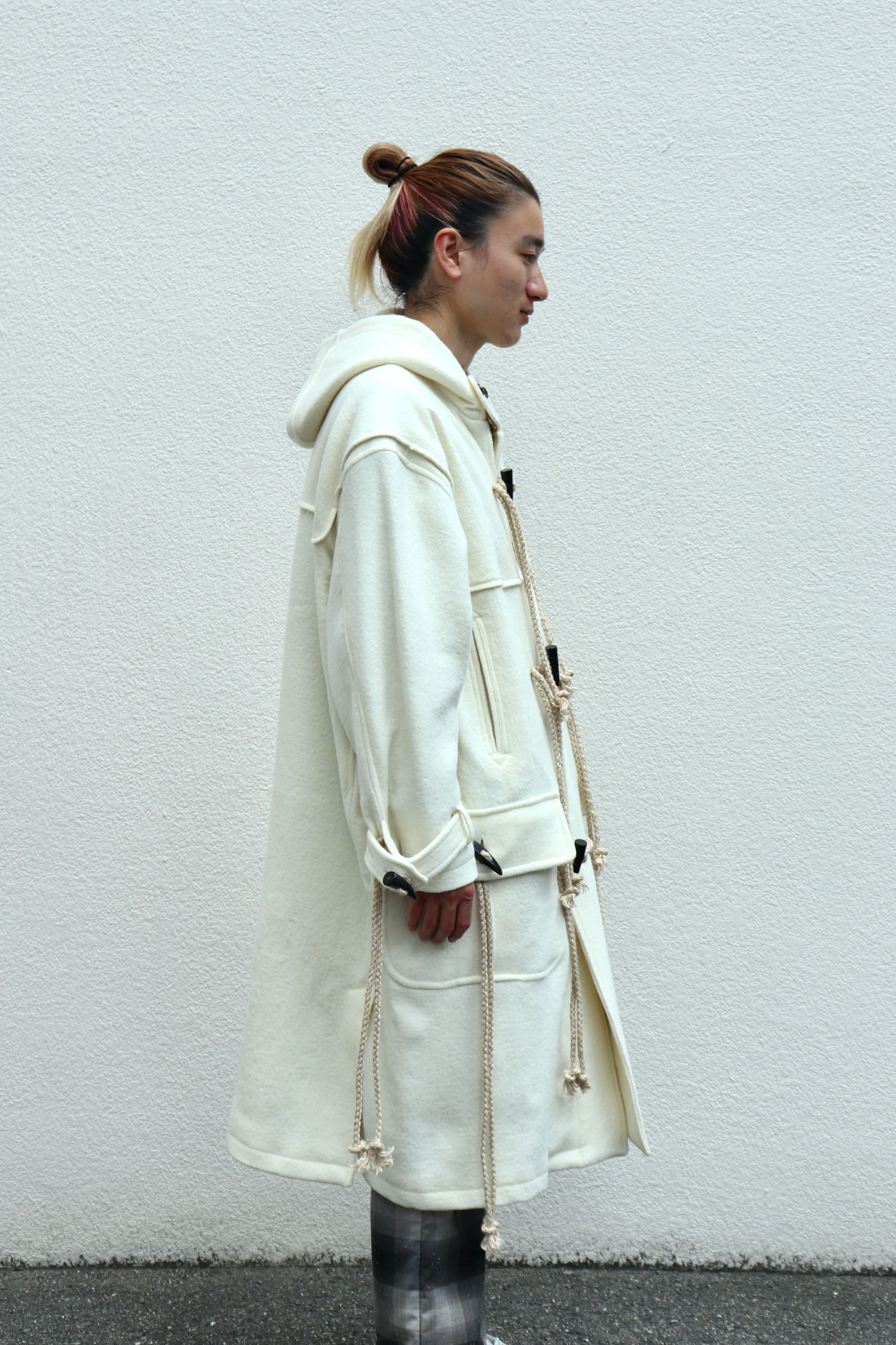 SUGARHILL  CORDED DUFFLE COAT(IVORY WHITE)