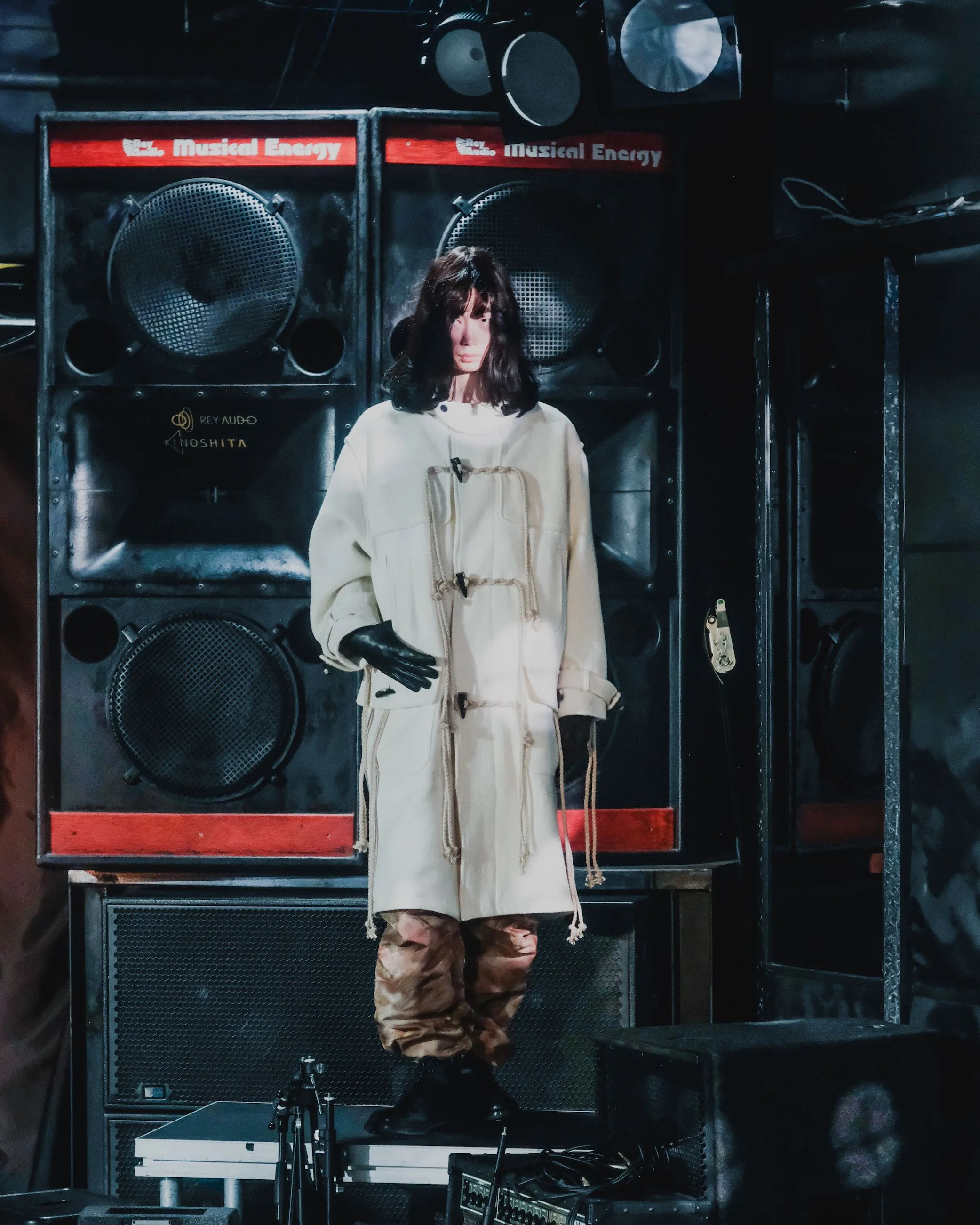 SUGARHILL  CORDED DUFFLE COAT(IVORY WHITE)
