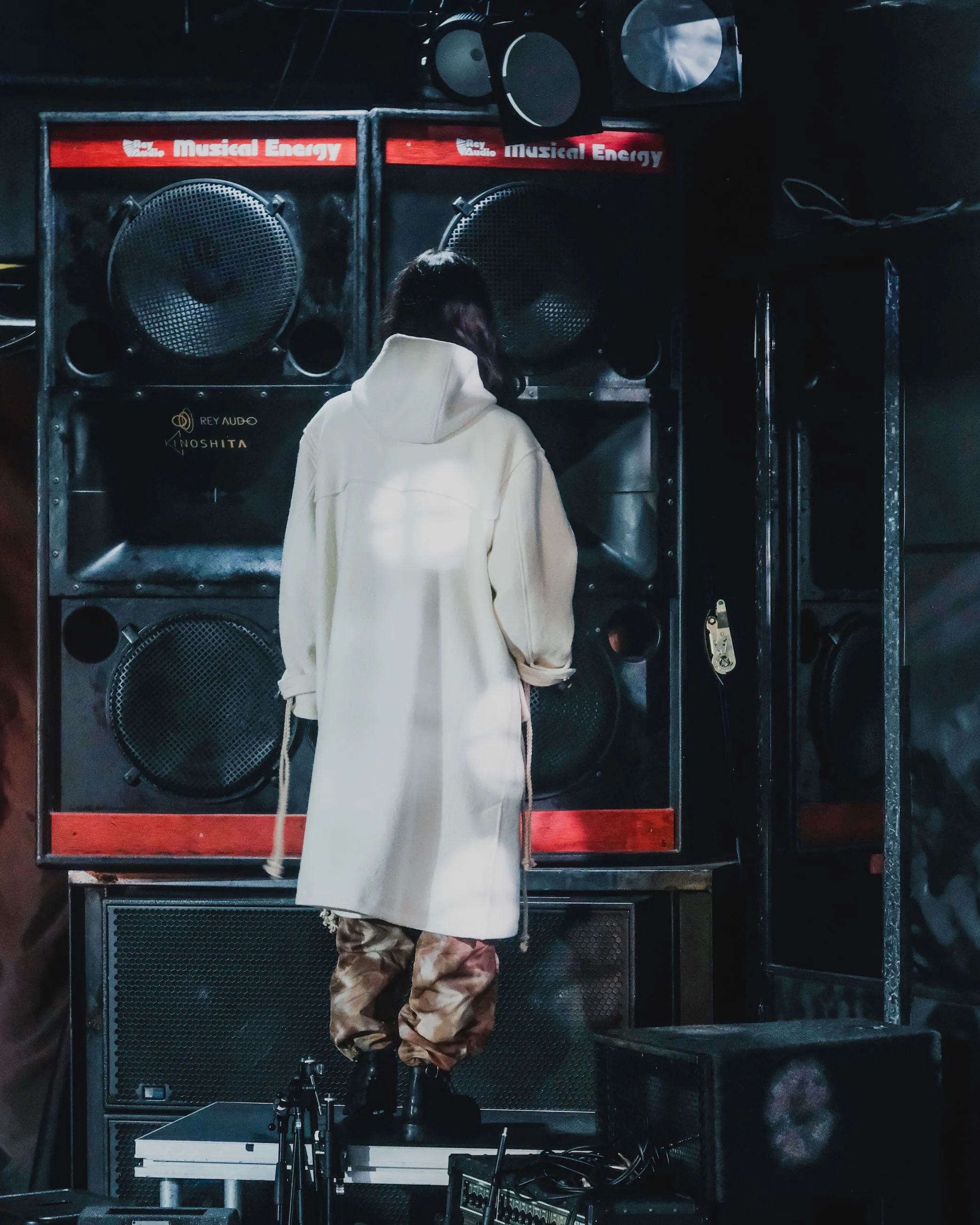 SUGARHILL  CORDED DUFFLE COAT(IVORY WHITE)