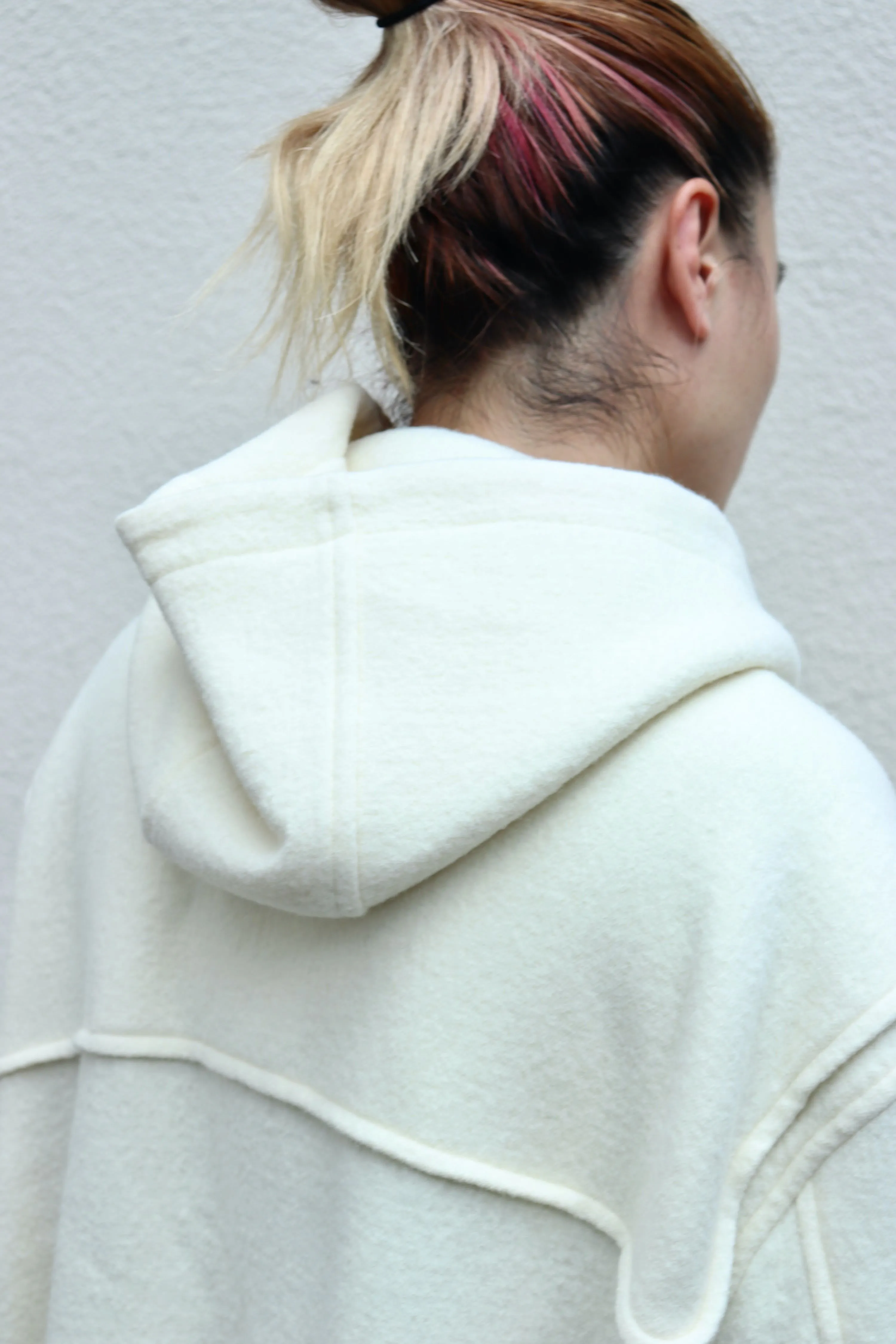 SUGARHILL  CORDED DUFFLE COAT(IVORY WHITE)