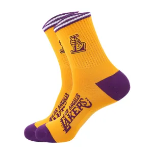 The Lakers Cycling Socks