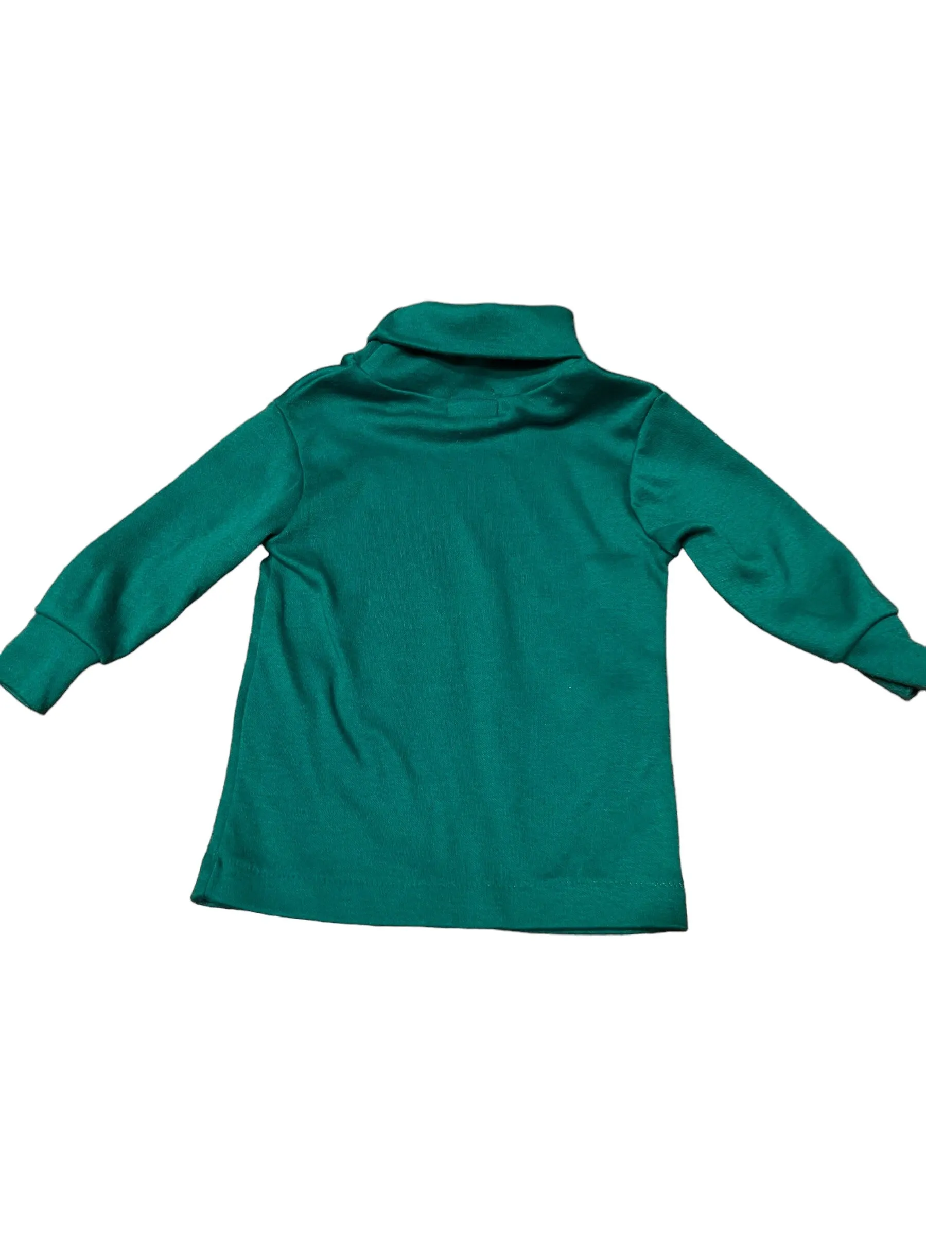Vintage green Izod turtleneck shirt 12 month