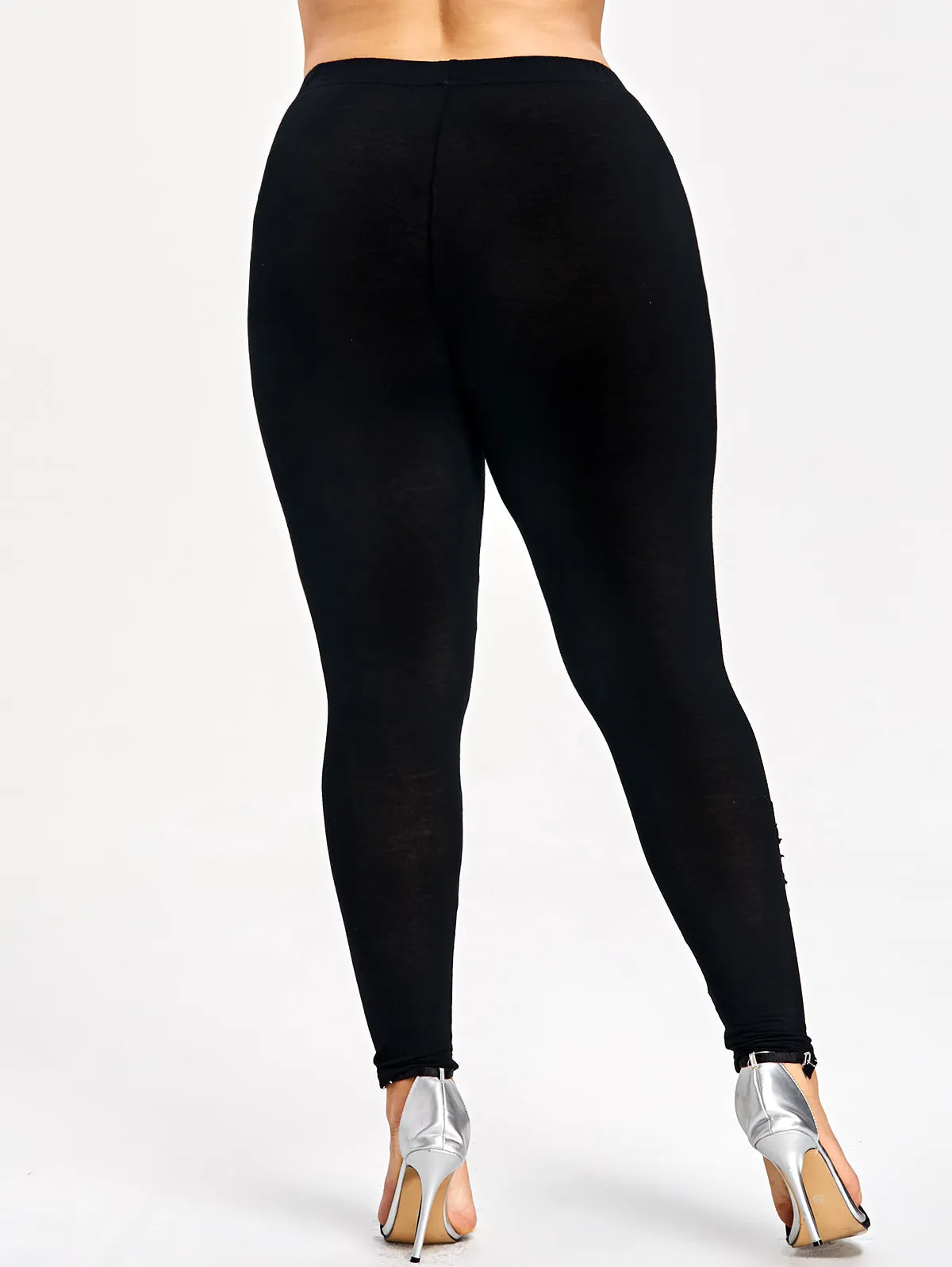 Women's Skinny Elastic Plus Size Leggings