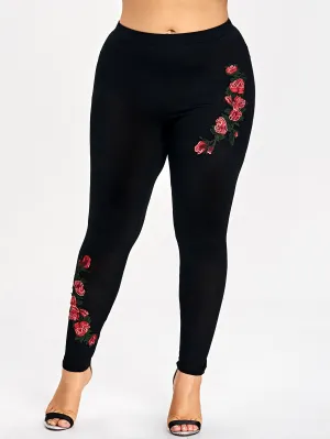 Women's Skinny Elastic Plus Size Leggings
