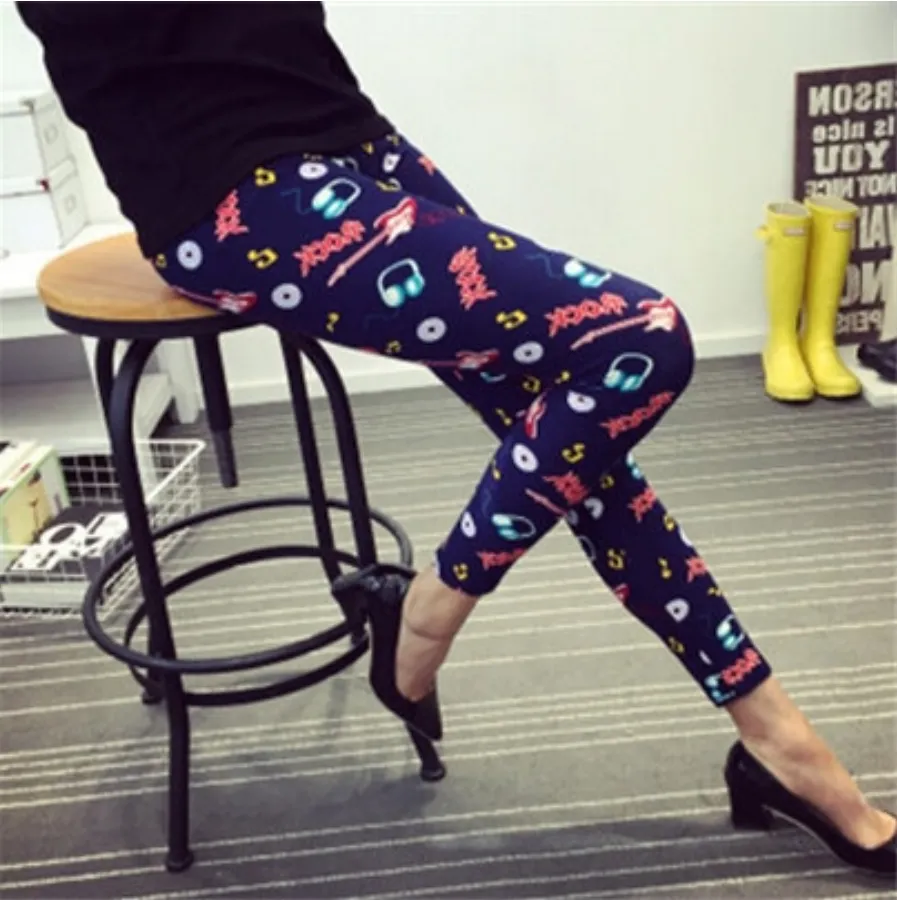 Women's Spring Elastic Skinny Leggings